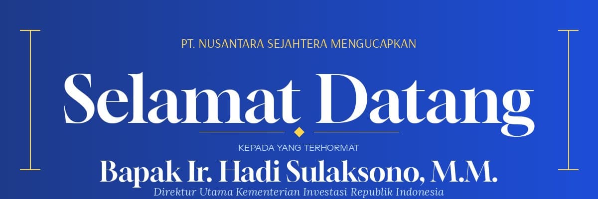 Banner Selamat Datang VIP — preview 1