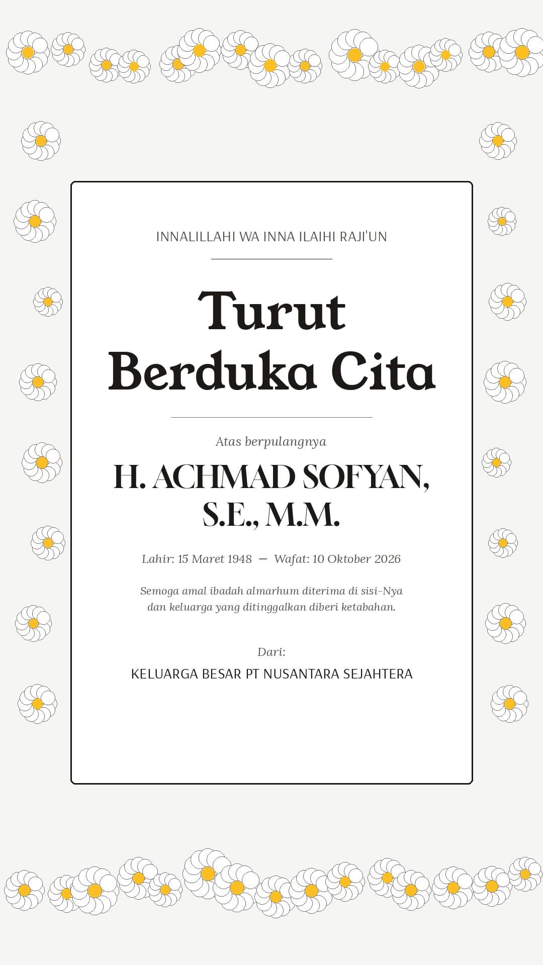 Papan Bunga Digital — Duka Cita — preview 1